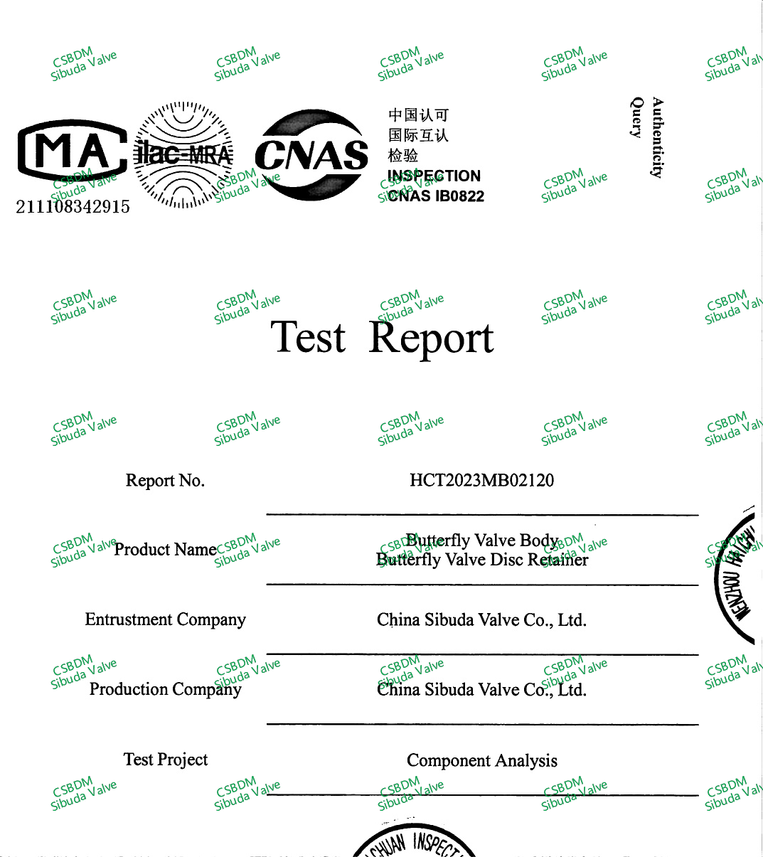 Component Analysis,Hardness,Tensile,Impact, Ferrite Content Test Report_For Valve or Parts8